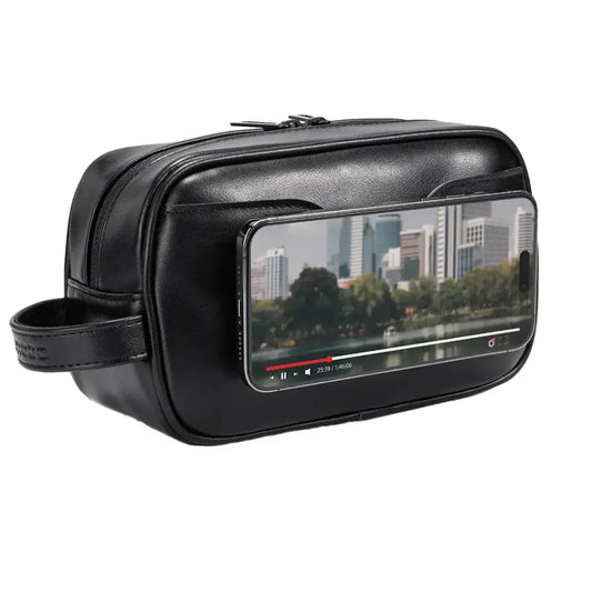 Porodo Lifestyle MagSafe Travel Organizer Pouch with Phone Holder