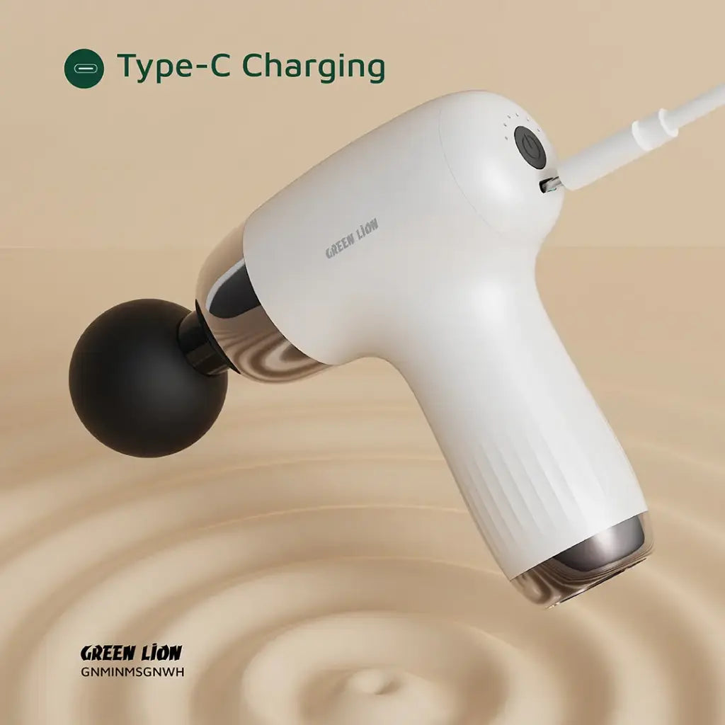 Green Lion Mini Massage Gun 6 Speed Levels