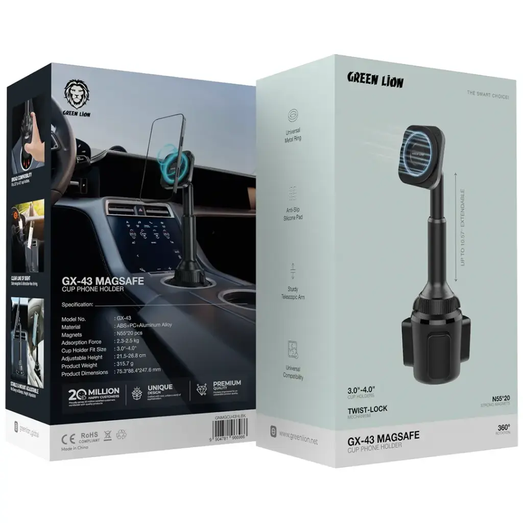 Green Lion GX-43 magsafe car phone holder