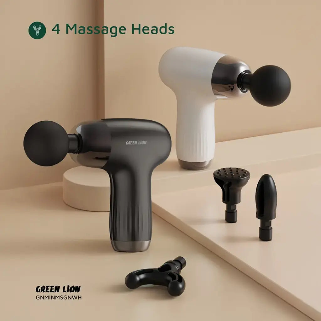 Green Lion Mini Massage Gun 6 Speed Levels