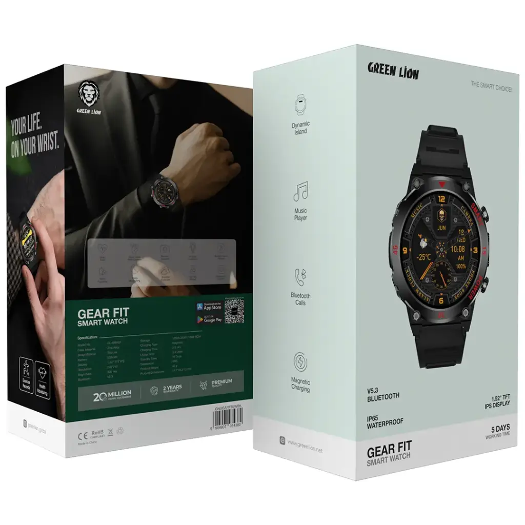 Green Lion Gear-Fit Smart Watch