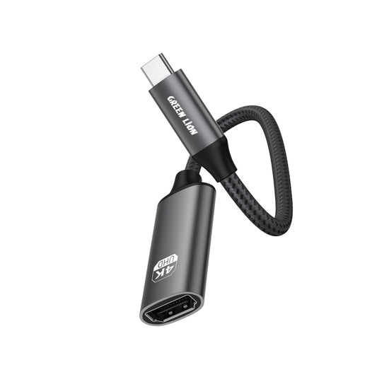 Green Lion 4K USB-C to HDMI Adapter Cable - Black