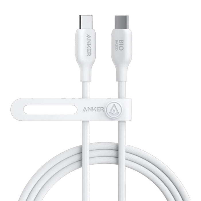 ANKER
Anker 543 USB-C to -C Cable - Bio-Based 3ft, White |