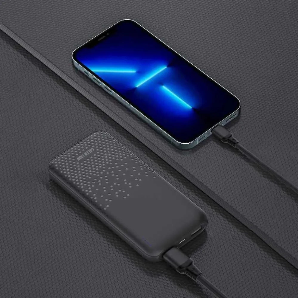 Green Lion Rome 20000mAh Power Bank - Black