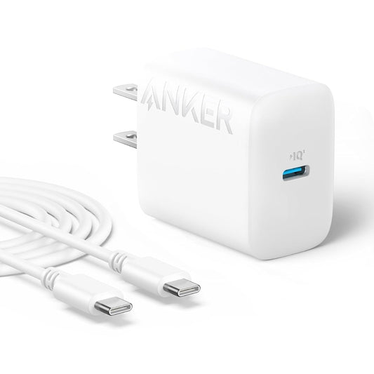 Anker 20W USB-C Fast Wall Charger – Compact, Safe, and Quick Charging for iPhone and iPad