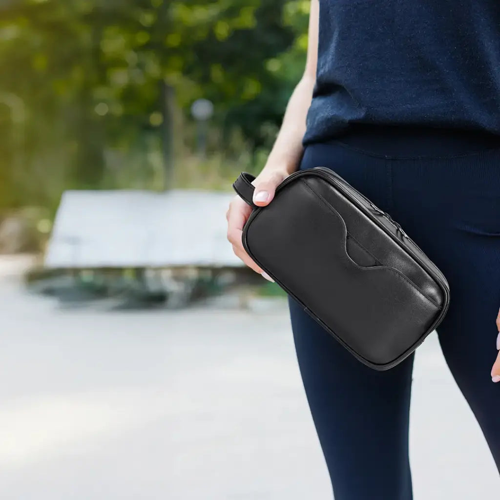 Porodo Lifestyle MagSafe Travel Organizer Pouch with Phone Holder
