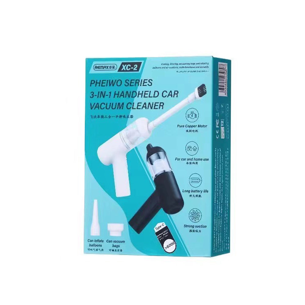 Remax Pheiwo Series 3 in 1 Handheld Car Vacuum Cleaner