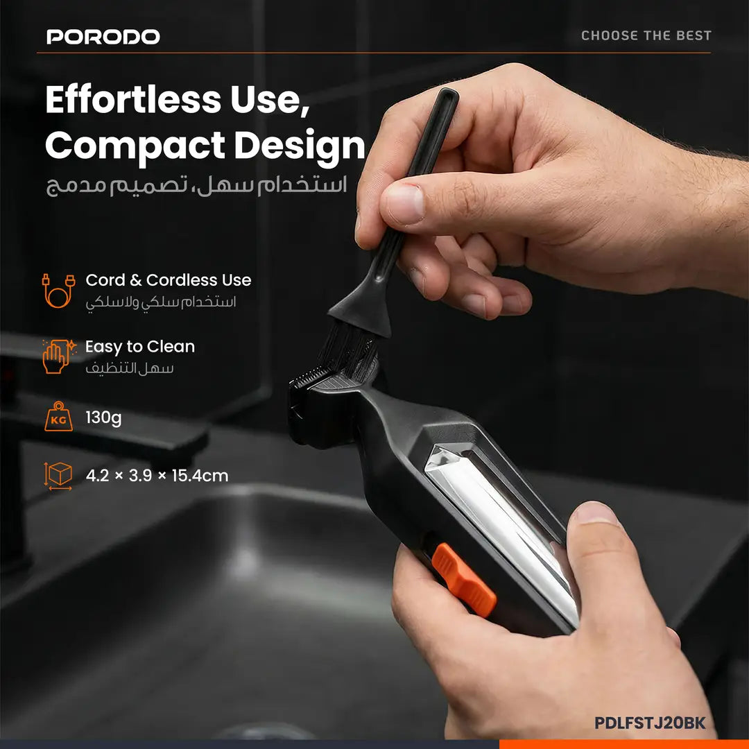 Porodo Raze Lifestyle Rechargeable Trimmer
