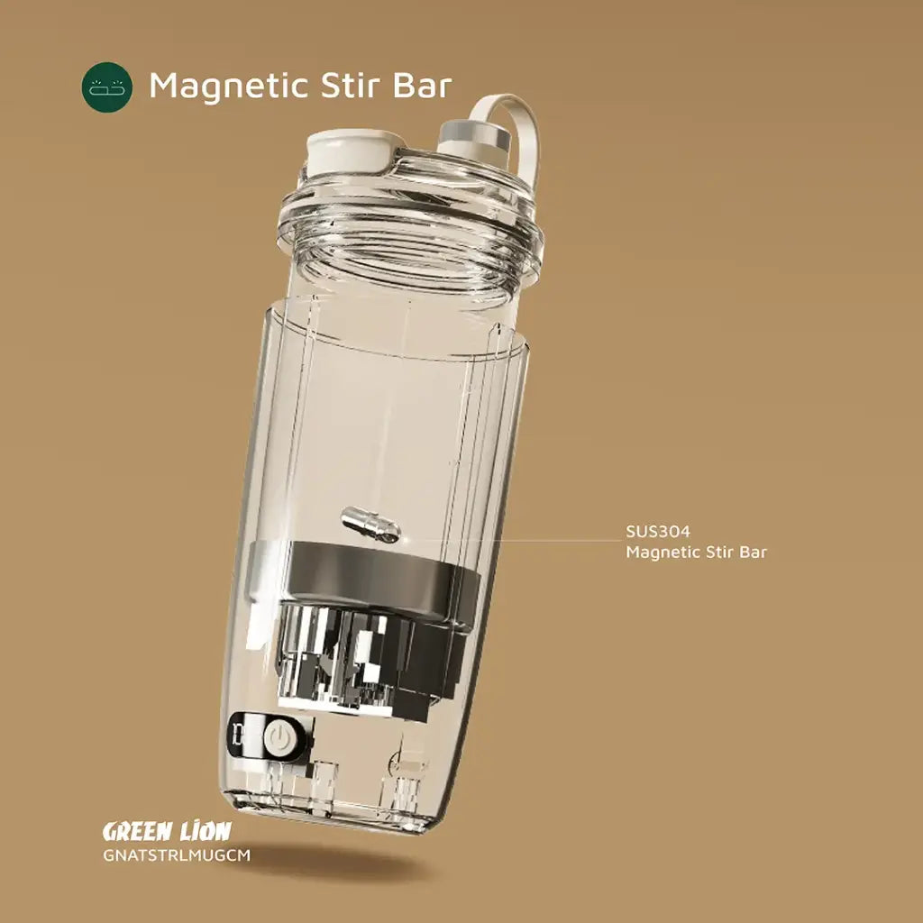 Green Lion Auto Stirring Mug