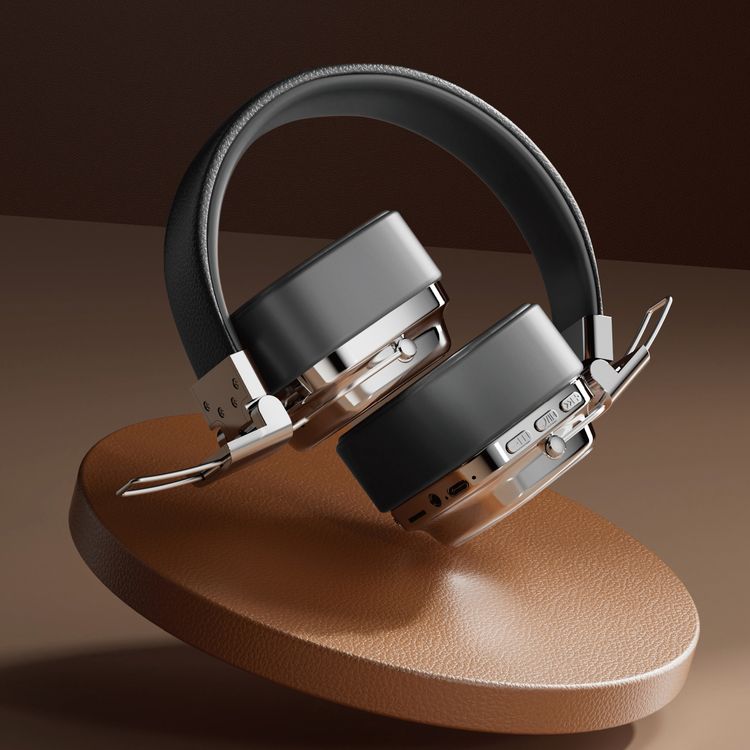 Porodo Soundtec Vintage Wireless ENC Headphone
