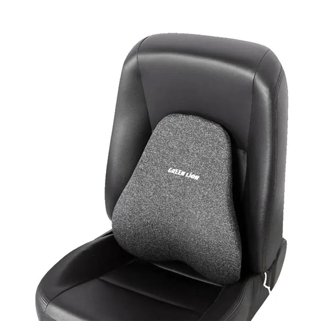 Green Lion Memory Foam Seat Cushion - Black | Orthopedic Support for Back Pain Relief