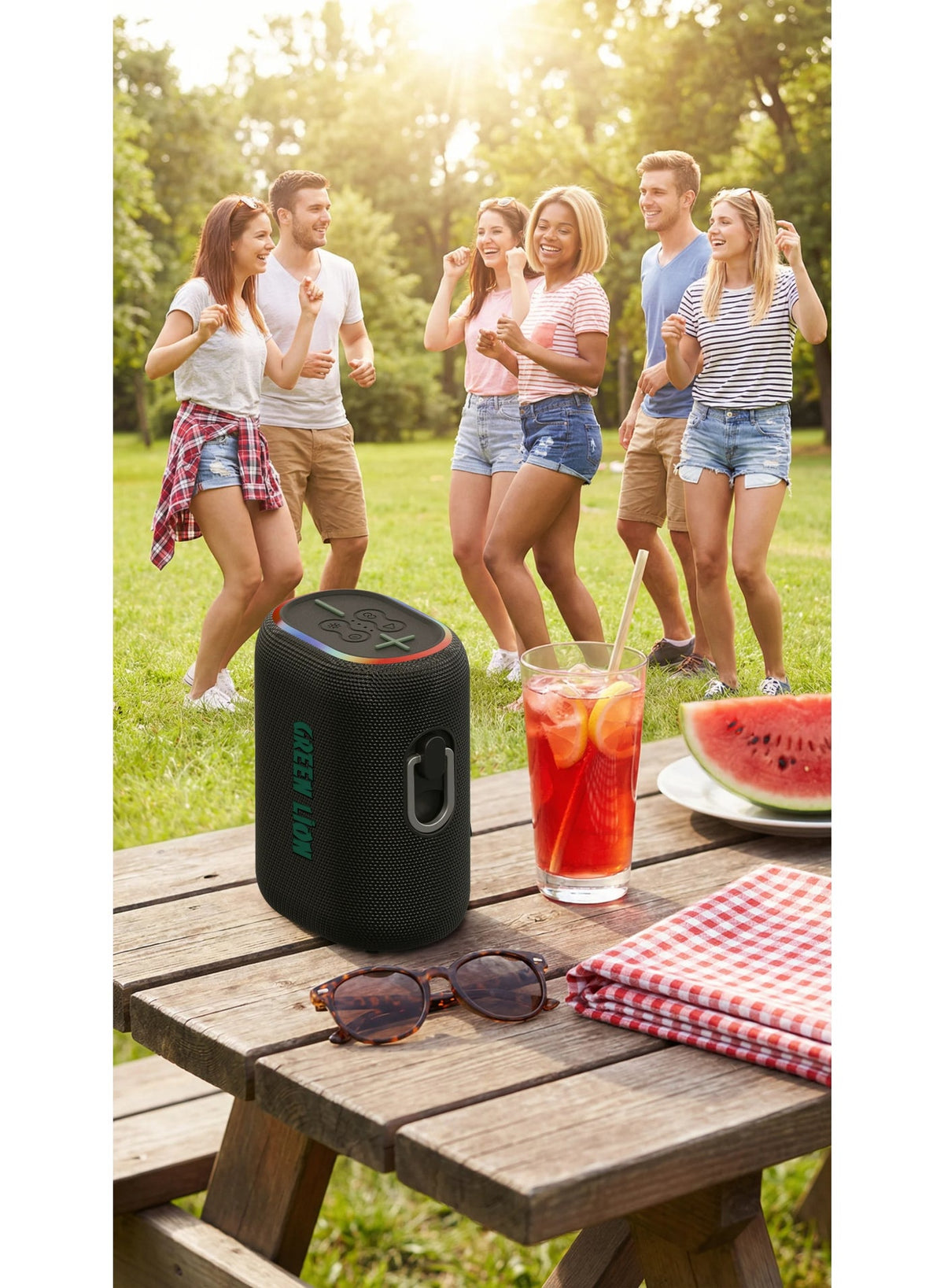 Green Lion WAVE 10 Speaker with 5000mAh Power Bank
