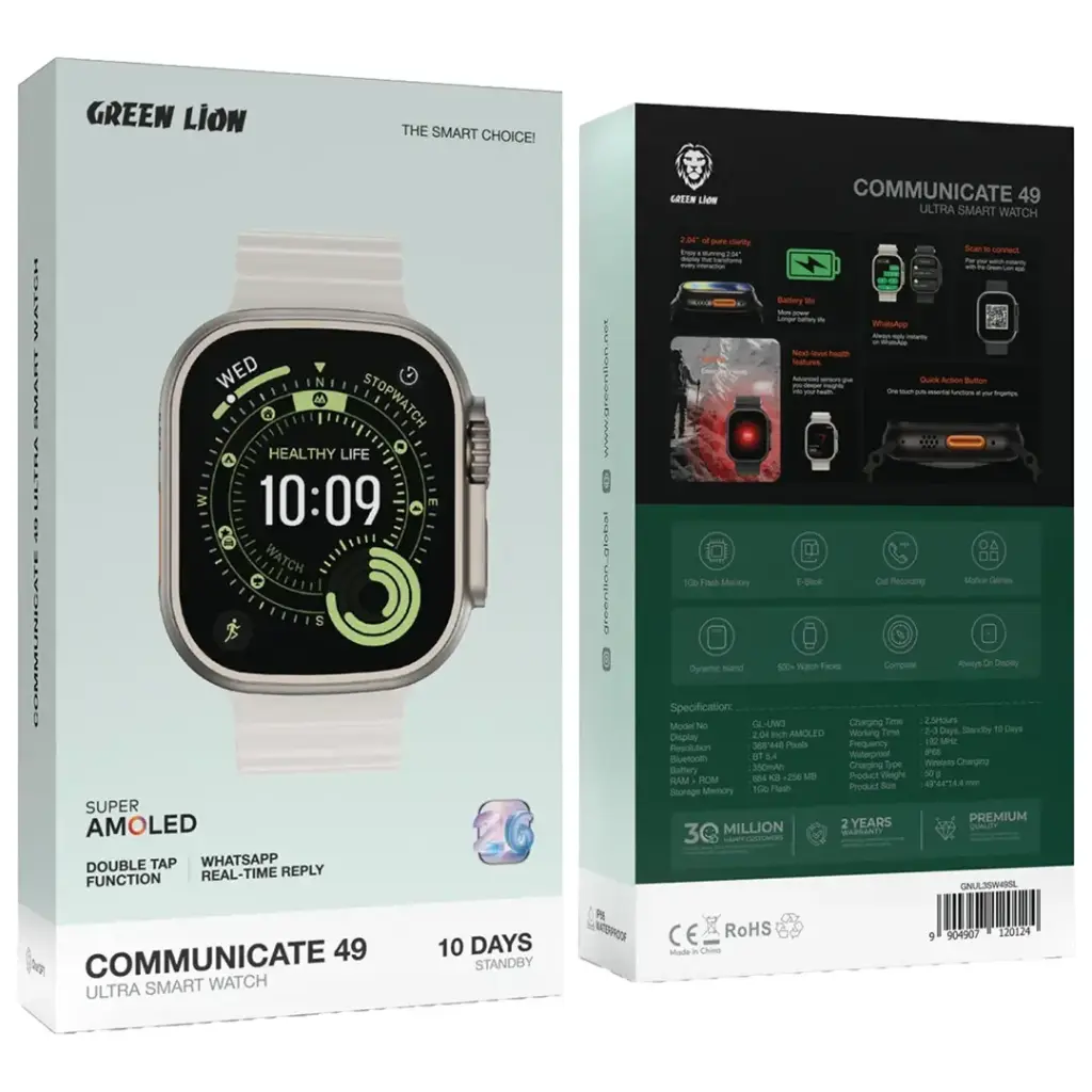 Green Lion Communicate 49 Ultra Smart Watch