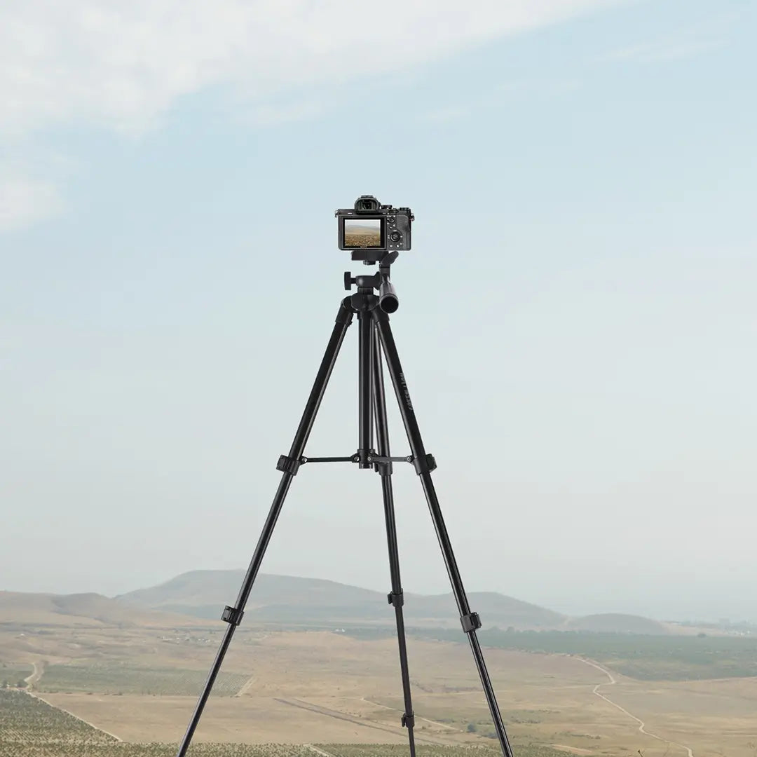 Green Lion GTP-100 Tripod Professional Aluminum - Black