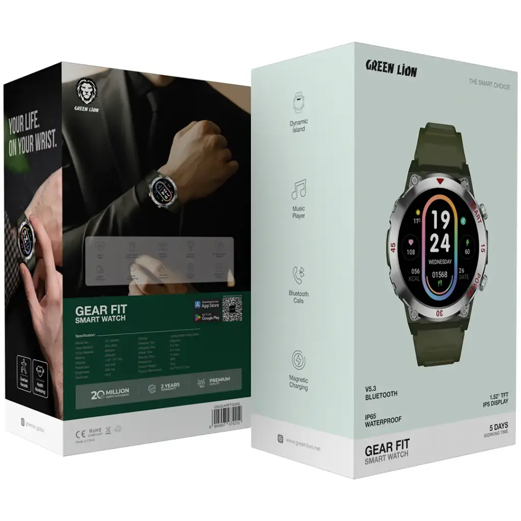 Green Lion Gear-Fit Smart Watch