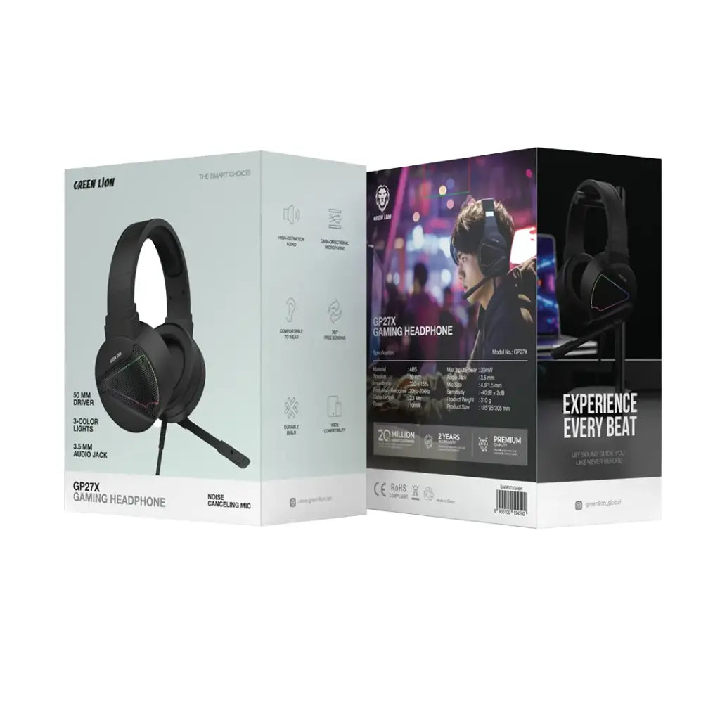 Green Lion GP27X Gaming headphone