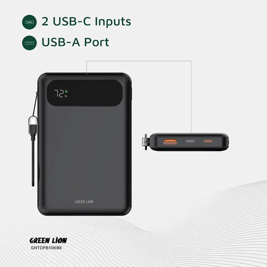 Green lion toledo 20.000mah power bank