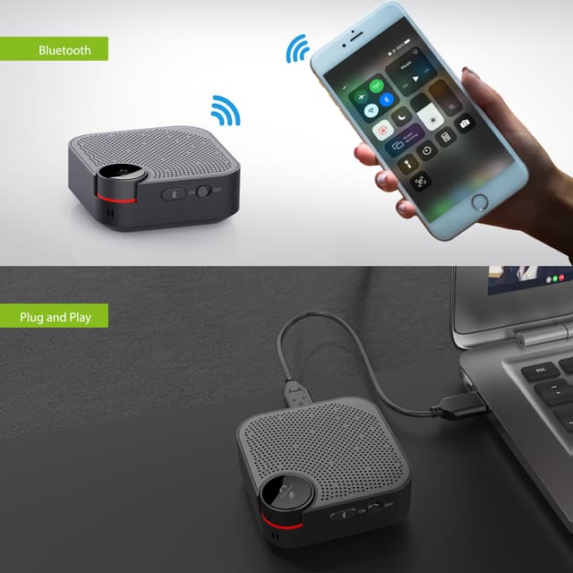 Porodo Bluetooth Conference Speaker