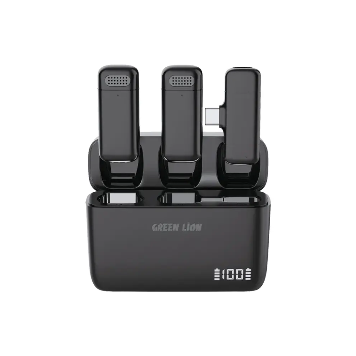 Green Lion Duo Cast Wireless Mic - Black