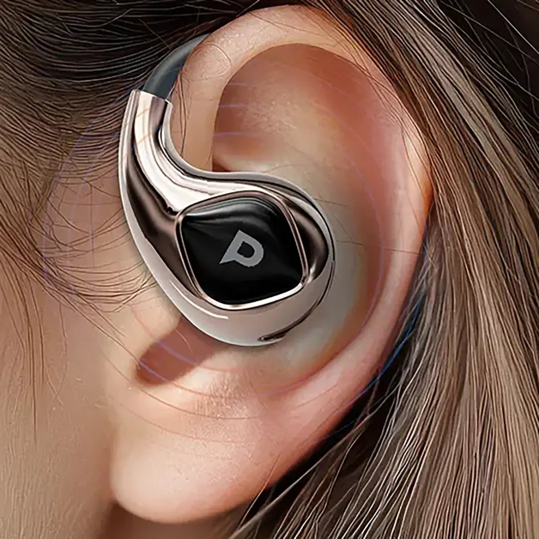 Powerology Nammos Open-Ear Earbuds - Matte Black