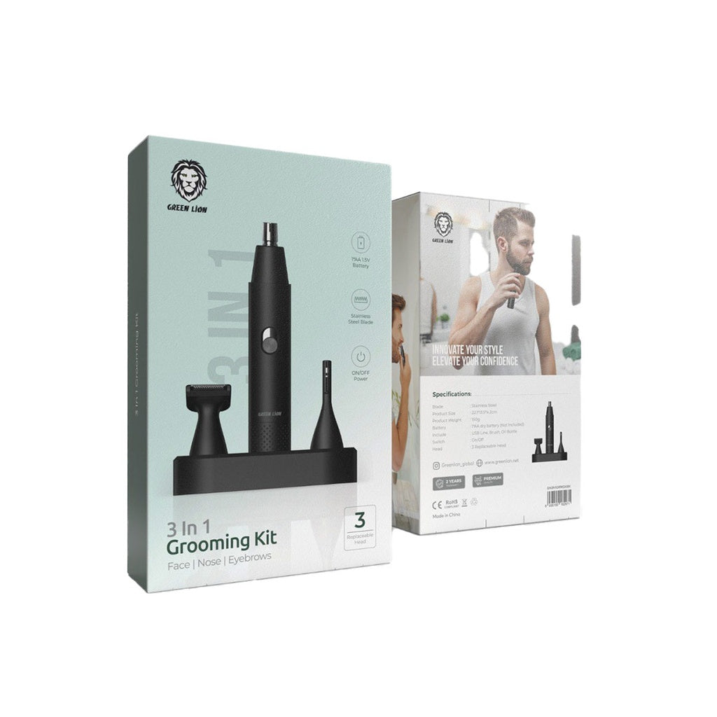 Green Lion 3 in 1 Grooming Kit