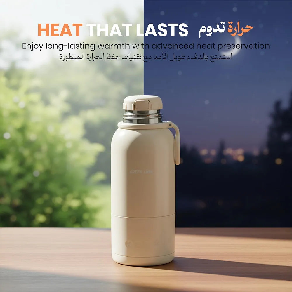 Boilix Portable Electric Kettle & Milk Warmer 500ml – 10400mAh