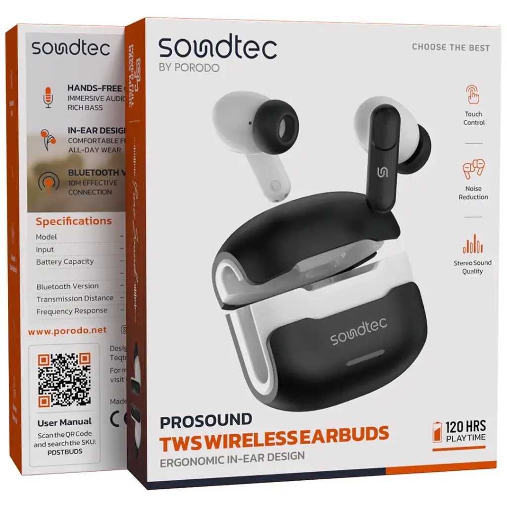 Soundtec Prosound TWS Wireless Earbuds