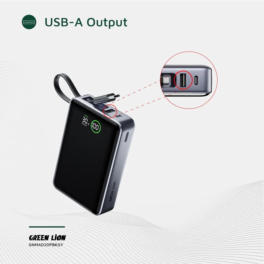 Green Lion Madrid 20 Power Bank 20000mAh PD