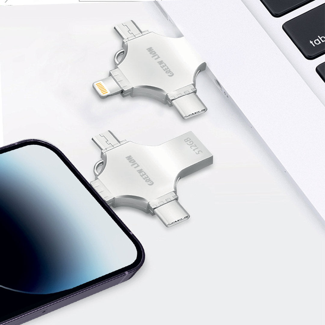 Greenlion 4 in 1 USB Flash Drive OTG 64GB
