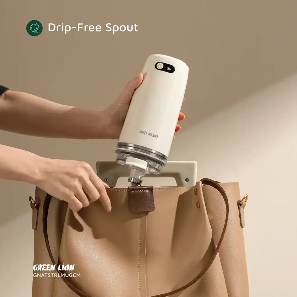 Green Lion Auto Stirring Mug