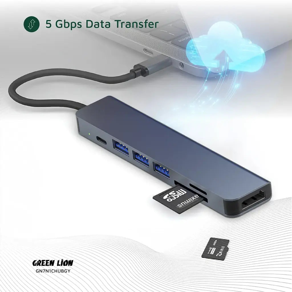 Green Lion 7-in-1 USB-C Hub