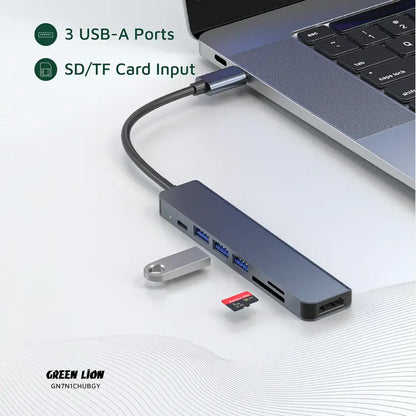 Green Lion 7-in-1 USB-C Hub