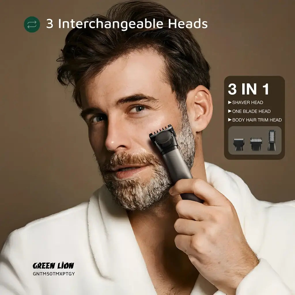 Green Lion Expert 3-in-1 Trimmer & Shaver