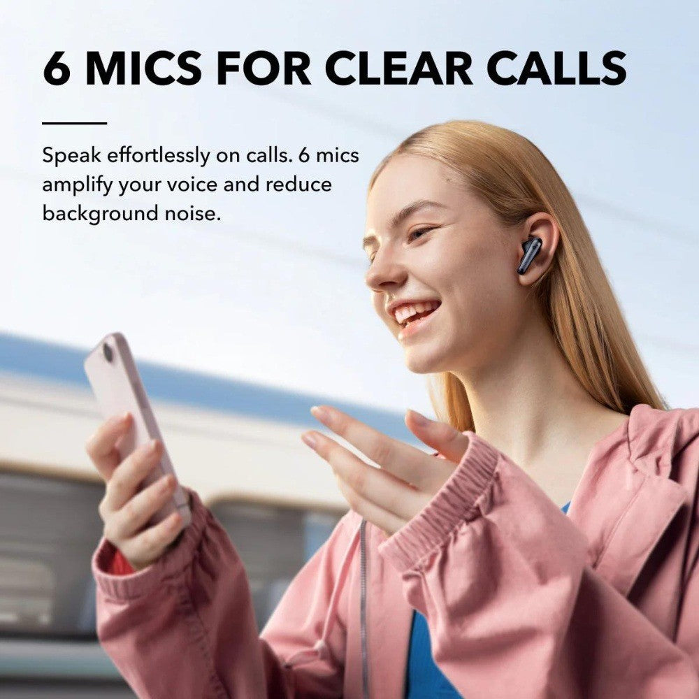 Soundcore Liberty 4 NC Wireless Earbuds | Adaptive ANC, Hi-Res Audio, Bluetooth 5.3