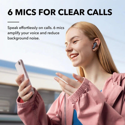 Soundcore Liberty 4 NC Wireless Earbuds | Adaptive ANC, Hi-Res Audio, Bluetooth 5.3