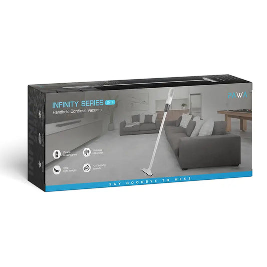 PAWA Handheld Cordless Vacuum - Infinity Series 2 in 1