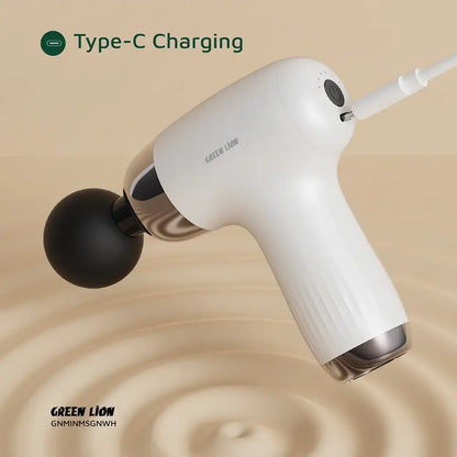 Green Lion Mini Massage Gun 6 Speed Levels