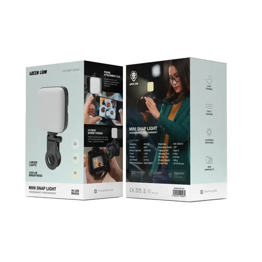 Green Lion Mini Snap Light