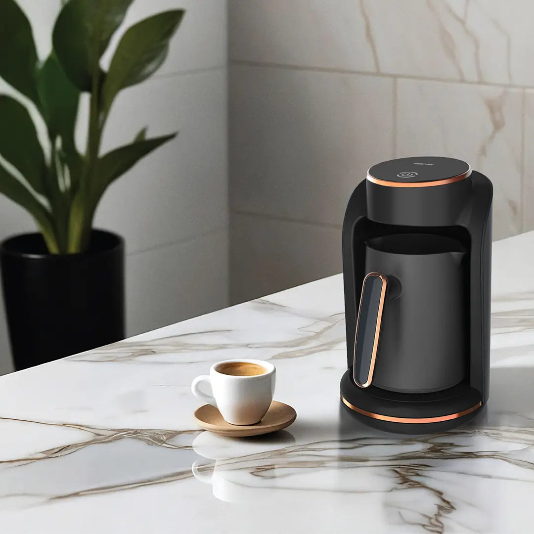 Green Lion Mazaj Turkish Coffee Maker - Black