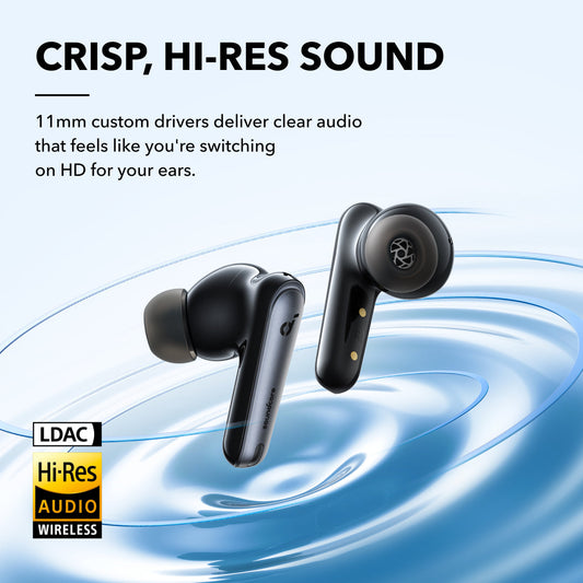 Soundcore Liberty 4 NC Wireless Earbuds | Adaptive ANC, Hi-Res Audio, Bluetooth 5.3