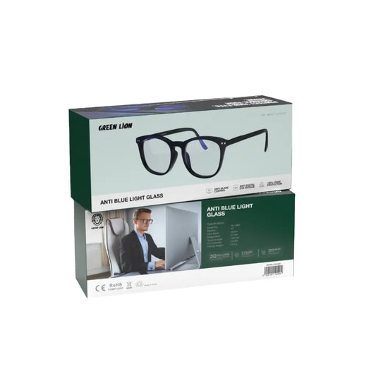 Green Lion anti Blue Light Eyewear - black