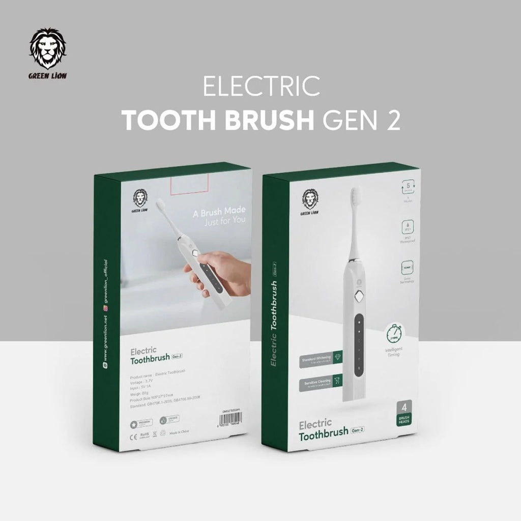 Green Lion Electric Toothbrush Gen-2
