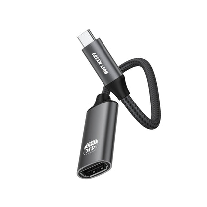 Green Lion 4K USB-C to HDMI Adapter Cable - Black