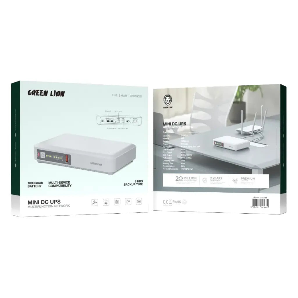 Green Lion Mini DC UPS Multifunction Network