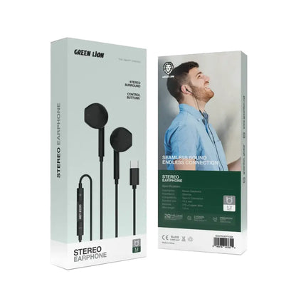 Green Lion Earphones Type-C
