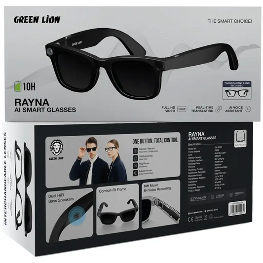 Green Lion Rayna AI Smart Glasses