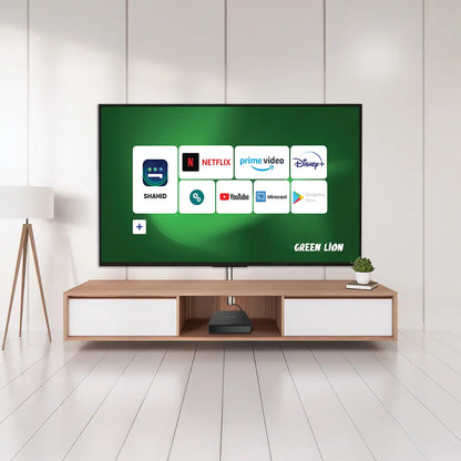 Green Lion Android TV Box 4K with Remote Control