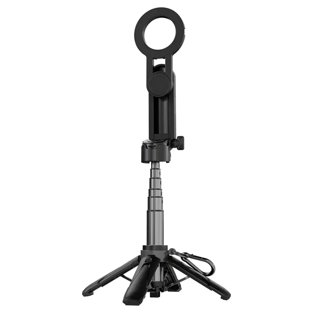 Porodo Quad-Base Selfie Stick with 360° Full Angle Rotation