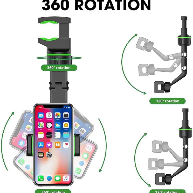 360 Rotatable Car Phone Holder