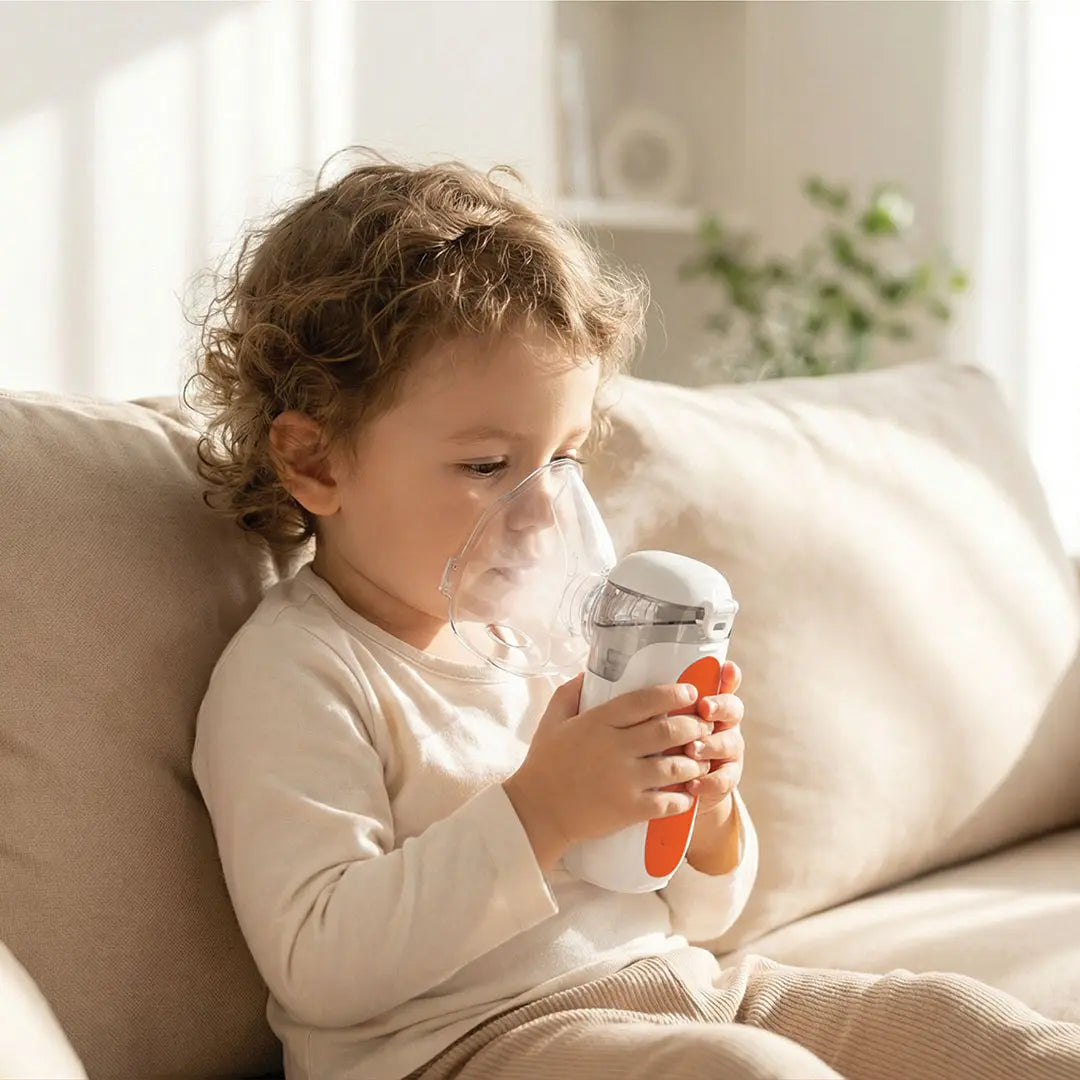 Porodo LiveOn Portable Rechargeable Nebulizer - White